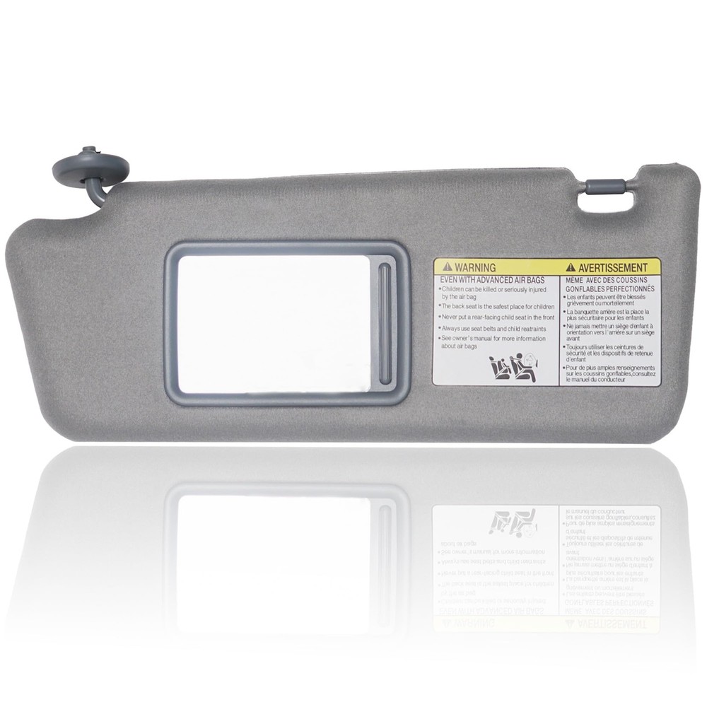 ATPSTOGO Left Driver Side Sun Visor Replacement Side, Gray