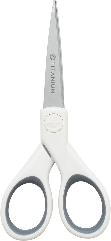 5" Micro-Tip Fabric Scissors with Titanium-Bonded Blades - Ideal for Crafting, S