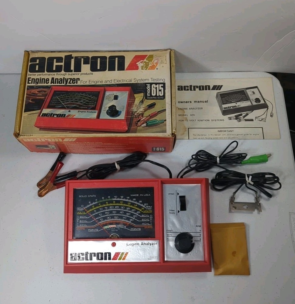 Actron Engine Analyzer Model 615 Style 6315