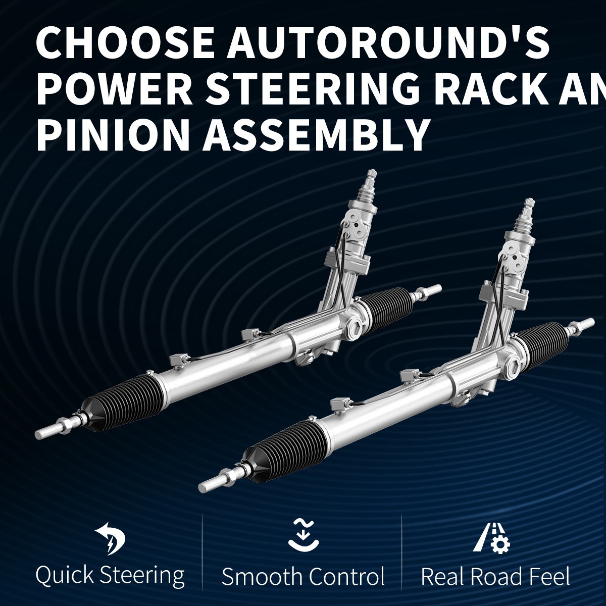 For Mitsubishi Outlander Sport 2011-2020 2.0L 2.4L Power Steering Rack & Pinion