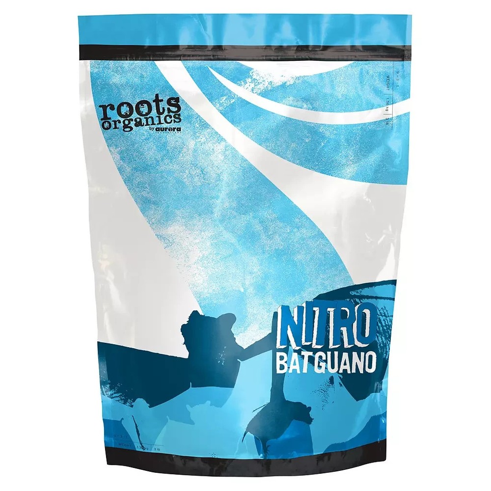 Roots Organics Nitro Bat Guano – 3 Pound