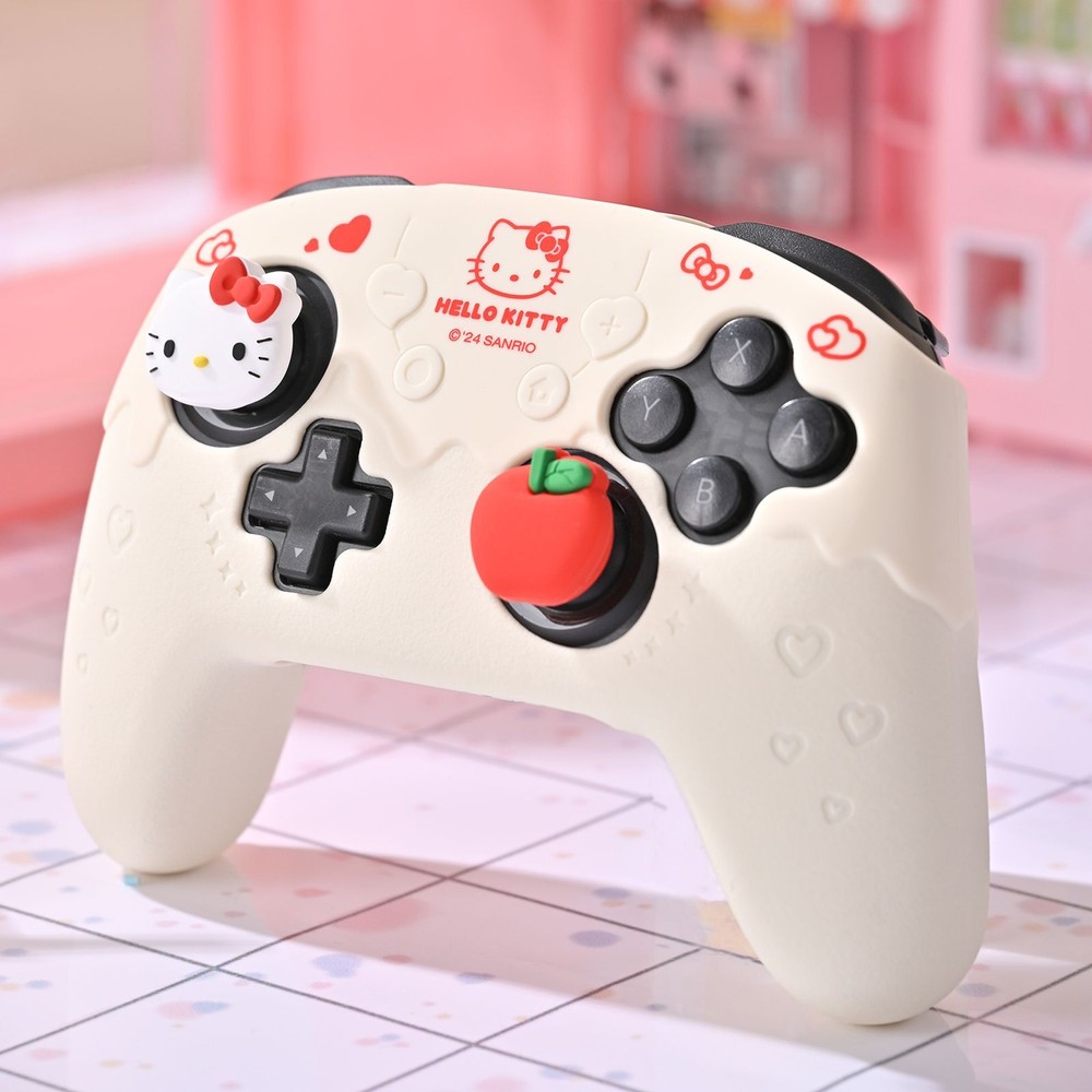 GeekShare X Sanrio Cover for PS5/Switch PRO Controller Skin Grip Sets HelloKitty