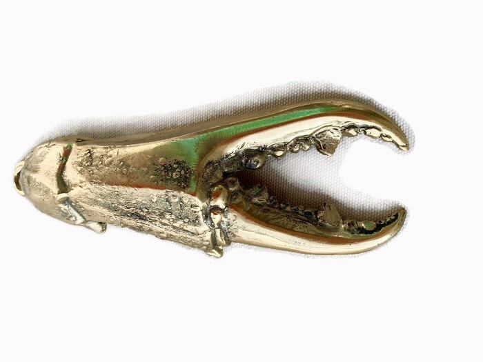 CRAB claw shaped beer Bottle Opener solid polished heavy 100 % brass hollow