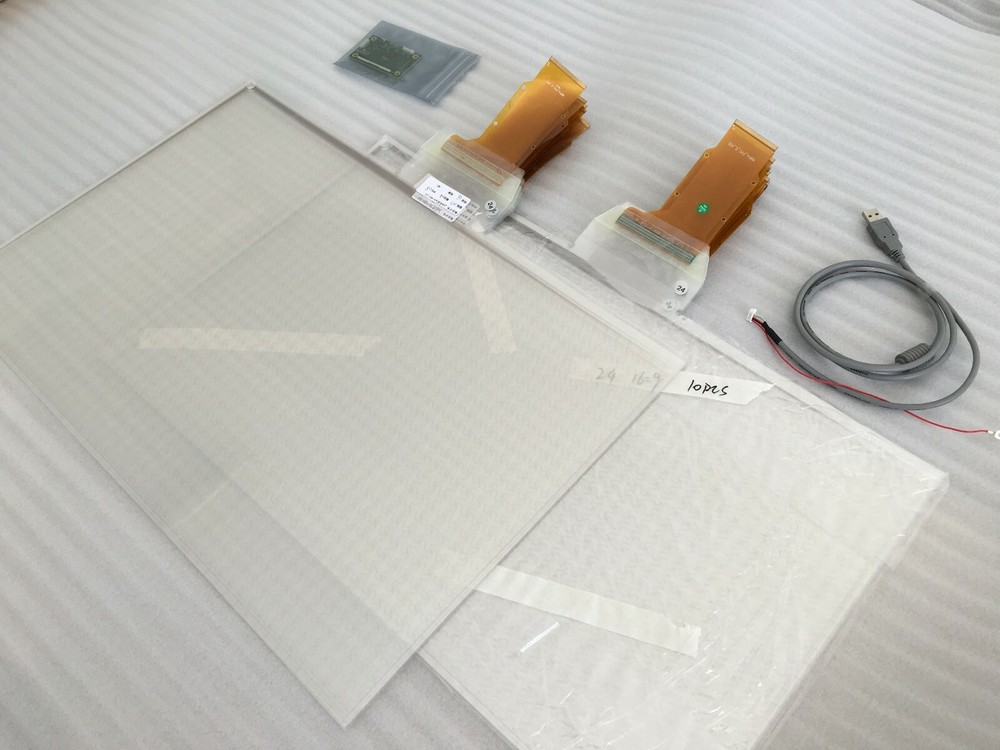 23.8" 16:9 Ratio 10 Touch Points Interactive Capacitive Touch Foil/Bottom Tail