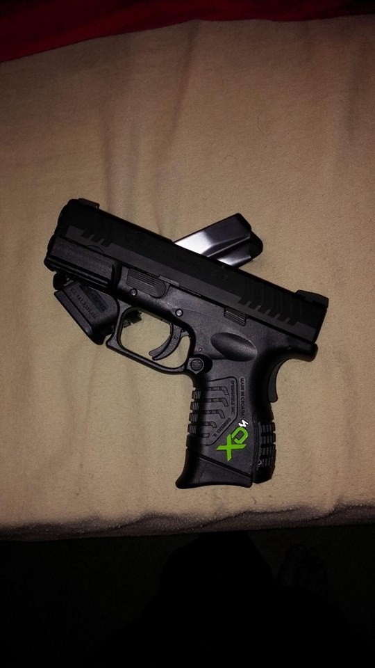 Springfield Armory XDm Custom Handgrip Logos