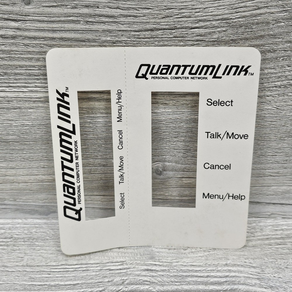 Vintage QuantumLink Personal Computer Network Users Manual Commodore Set Guide