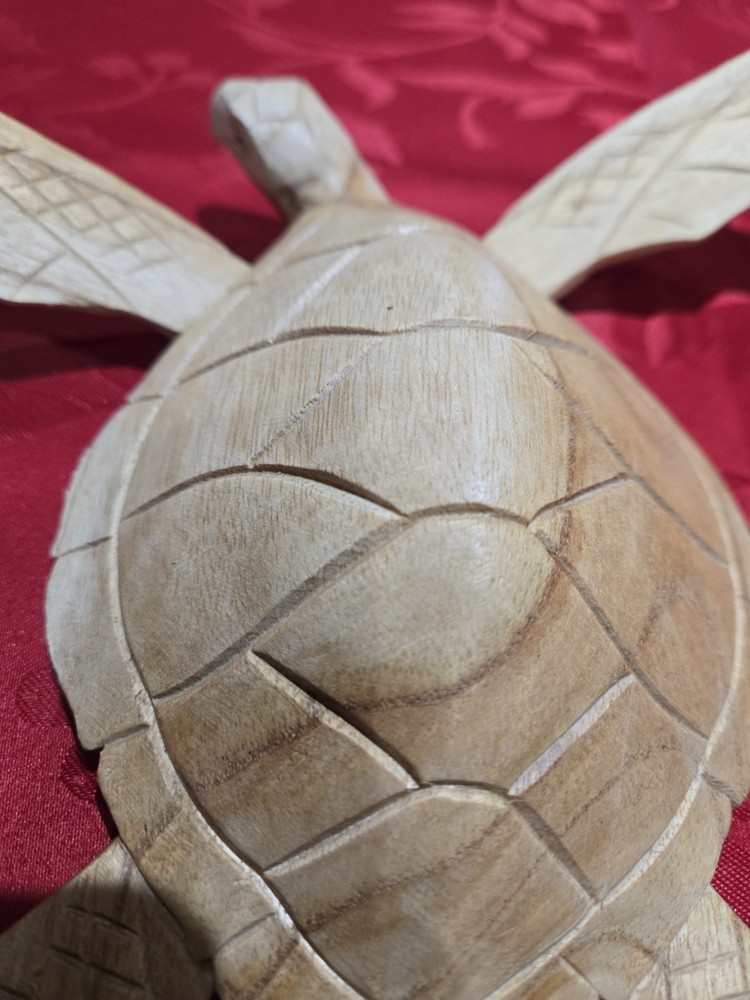 Hand Carved Sea Turtle