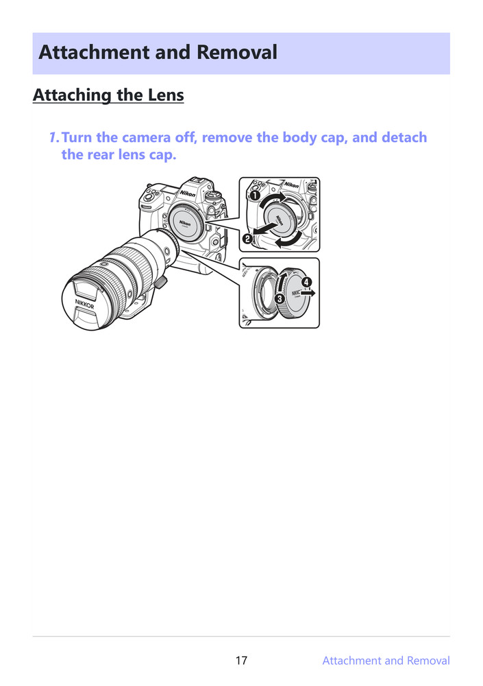 Nikon Nikkor Z — Reference Guide Manual Documentation — 40 Pages — USA Made