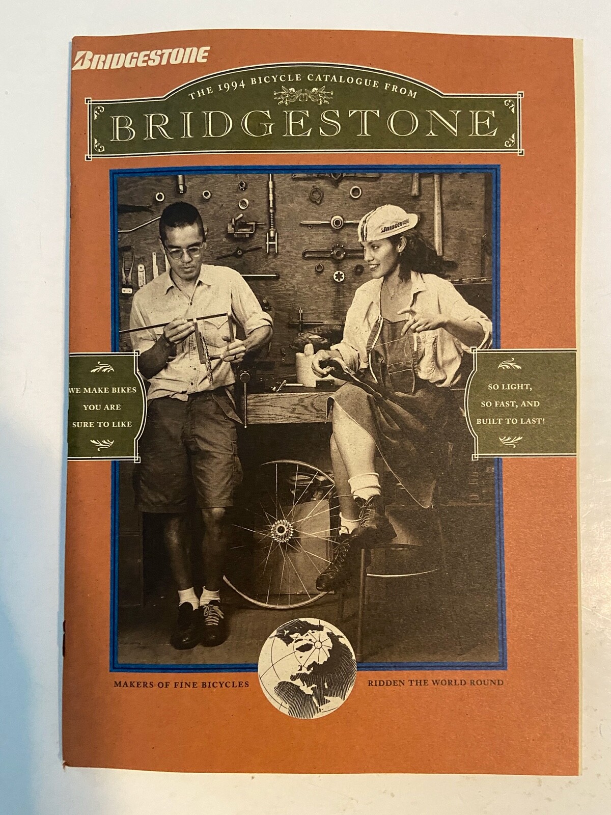 The 1994 Bridgestone Bicycle Catalog ~ Vintage ORIGINAL NOS Makers Fine Bicycles