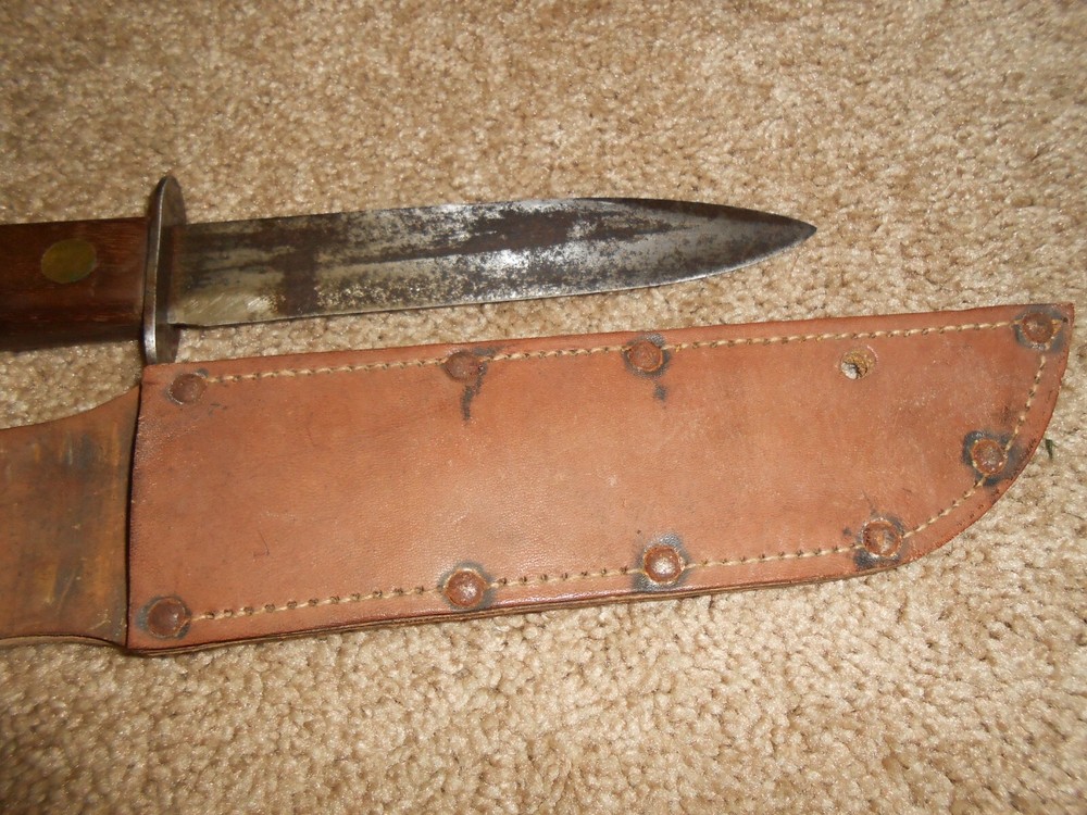 WW2 WWII U.S. Made Knife Fixed Blade Combat Dagger