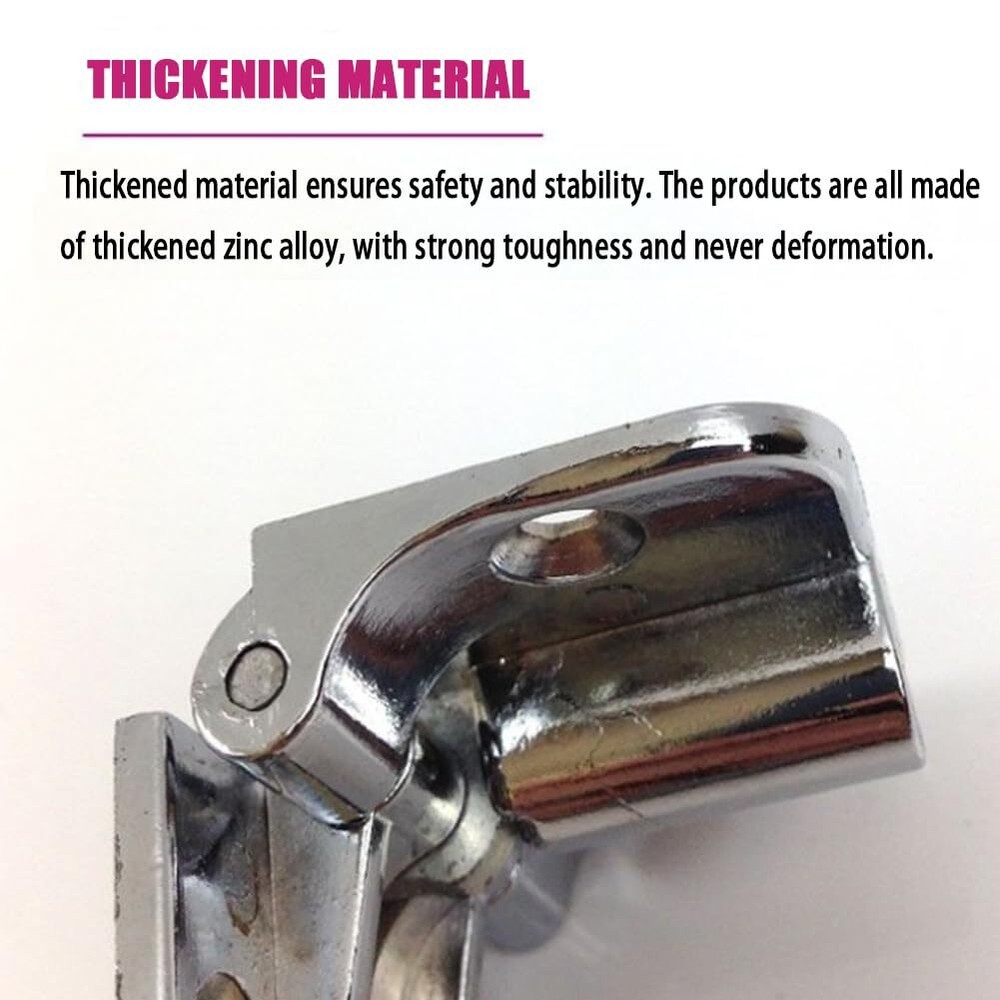 Door Hinge Adjustable Door Hinge Position Control Hinge2Pcs Zinc Alloy 90 Deg...