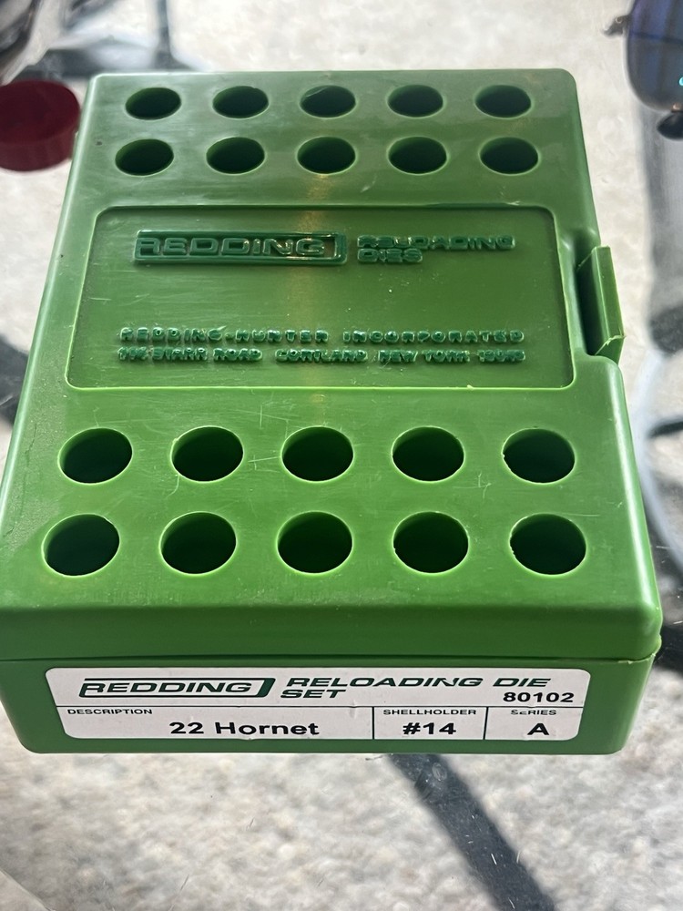 Redding 22 Hornet Dies