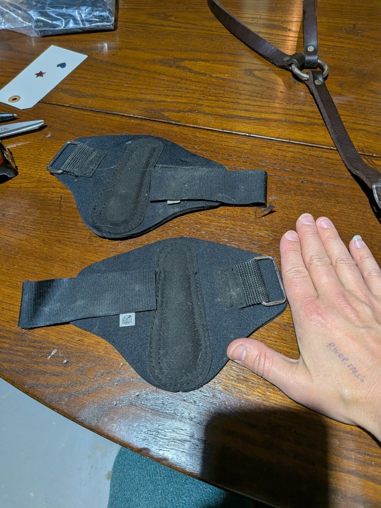 Mini Splint Boots - They're So Tiny! - Black