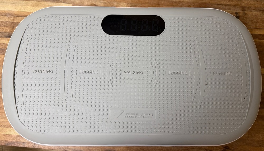 MERACH Vibration Plate Exercise Machines Bluetooth Pedal Automatic Sensing