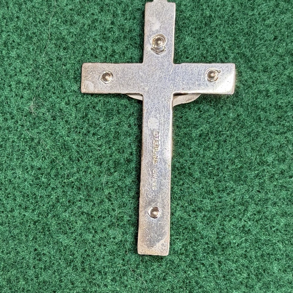 Vintage Sterling Silver Creed Rosary