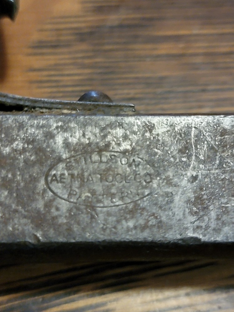 Antique Stillson, Aetna Tool Co. Pattern 14" Pipe Wrench