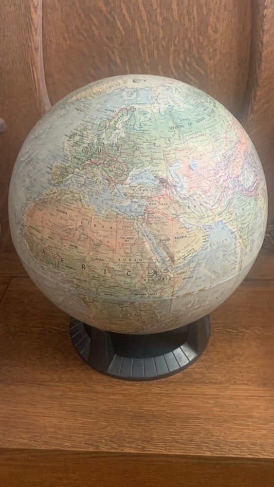 ORIGINAL Vintage Replogle Desktop Globe