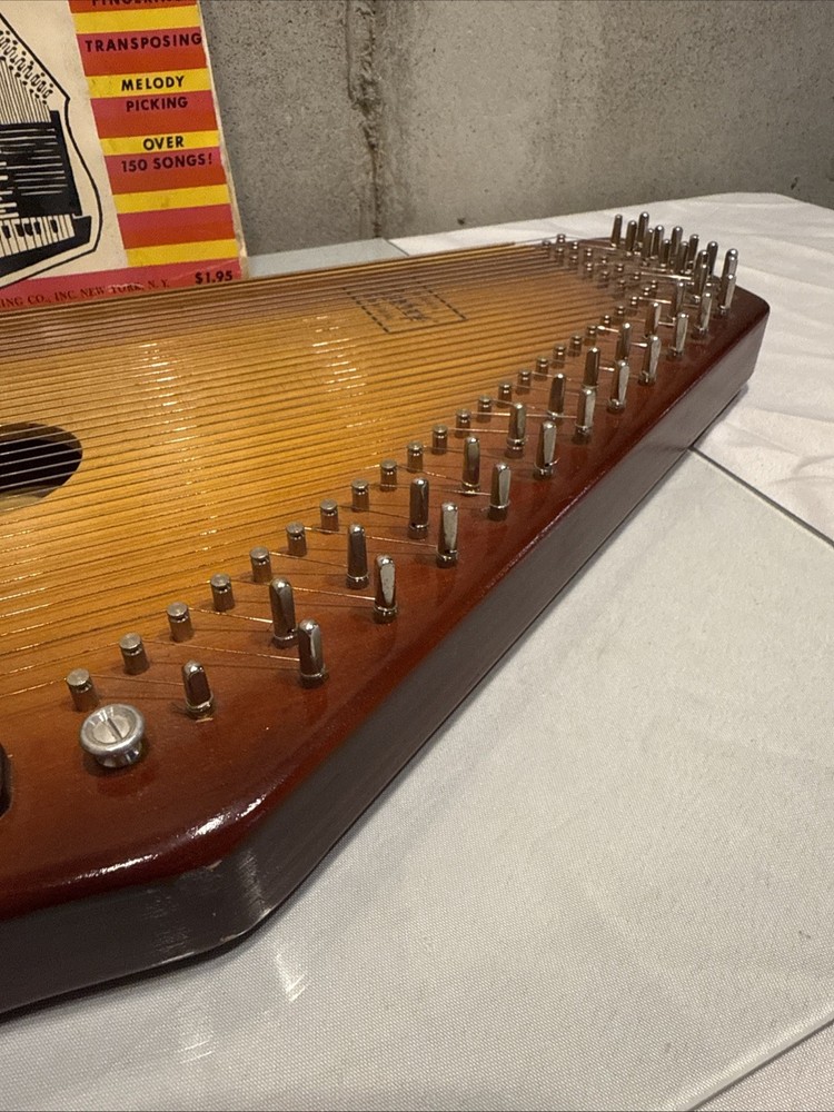 OSCAR SCHMIDT APPALACHIAN AUTOHARP 36-STRING Untested Manual & Tool