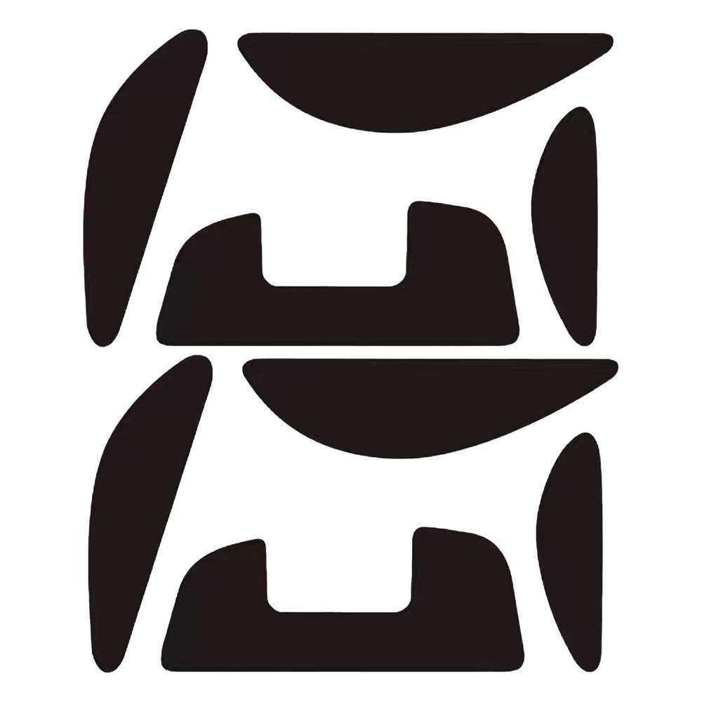 2 Set Black Tiger Game Gaming Mouse Feet For Logitech G700/G700S Mouse A