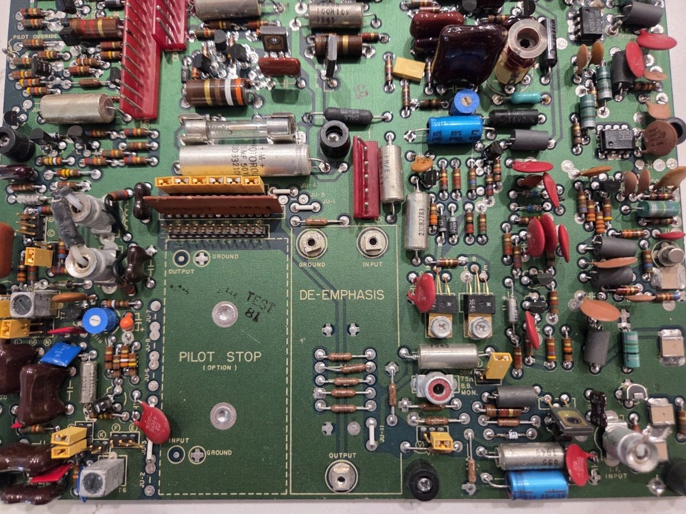 Vintage Motorola FM Stereo Decoder/Audio Processing Board