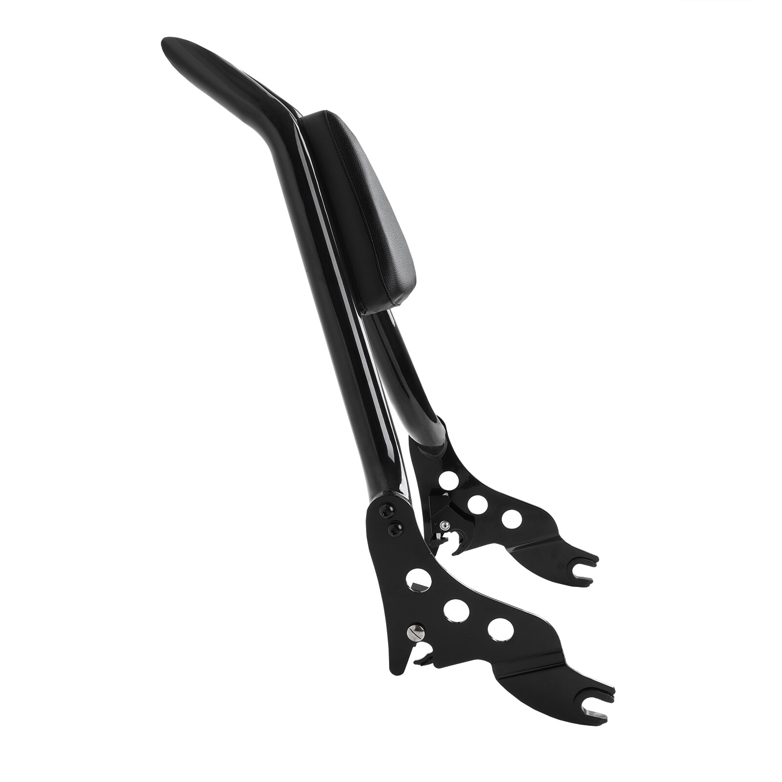 22" Sissy Bar Backrest & Stealth Luggage Rack For Harley Street Road Glide King