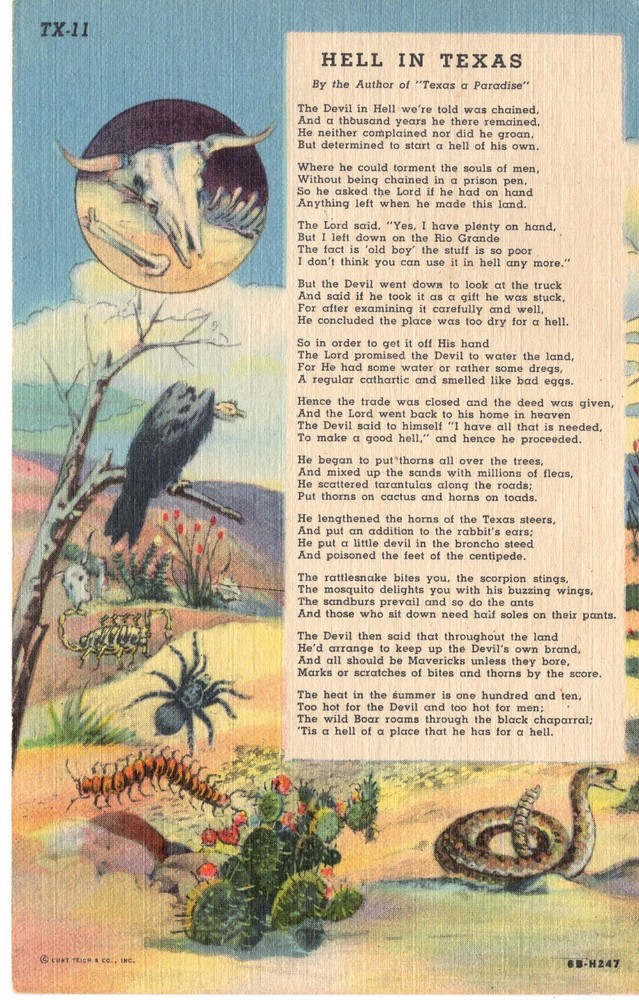 HELL IN TEXAS - PC5819