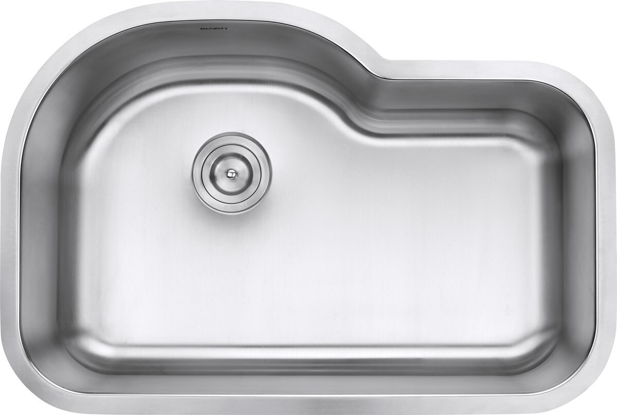 Ruvati 32-inch Undermount 16 Gauge Single Bowl Kitchen Sink- RVM4700