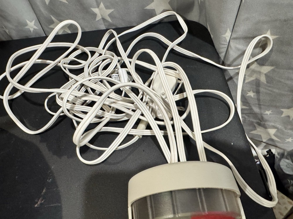 Sunbeam Bed Sheet Clip Controller White Plastic Adjustable Heat On/Off Switch