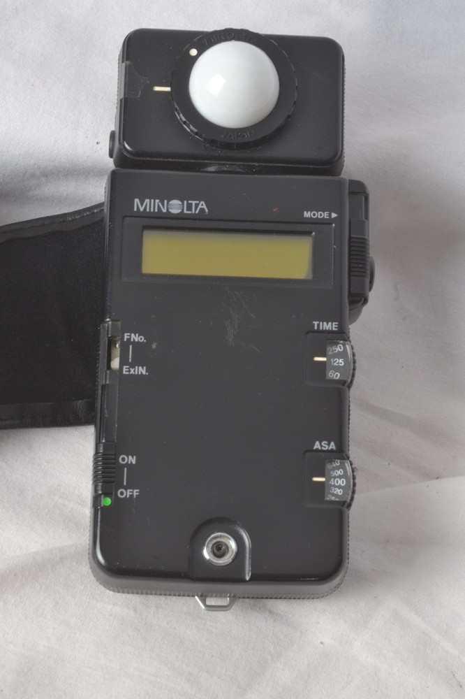 Minolta flash meter 3 *working as is