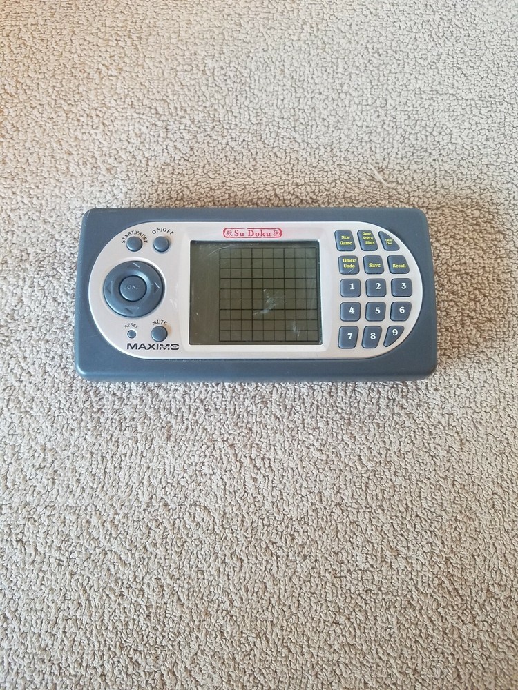 Maximo Su Do Ku Electronic handheld