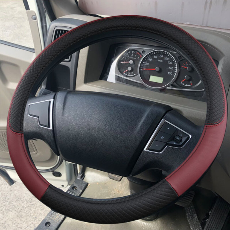 Car Semi Truck Van Steering Wheel Cover Fits 15" 16" 17" 18" 19" Maximum Grip