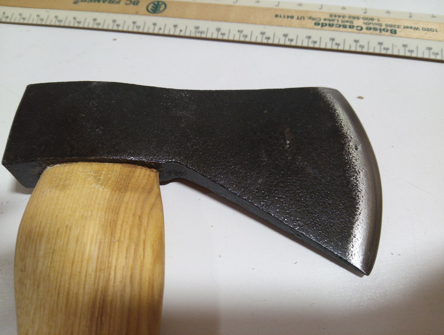 Marbles Knives 15" Camp Axe With 6'" Head and Hickory Wood Handle.