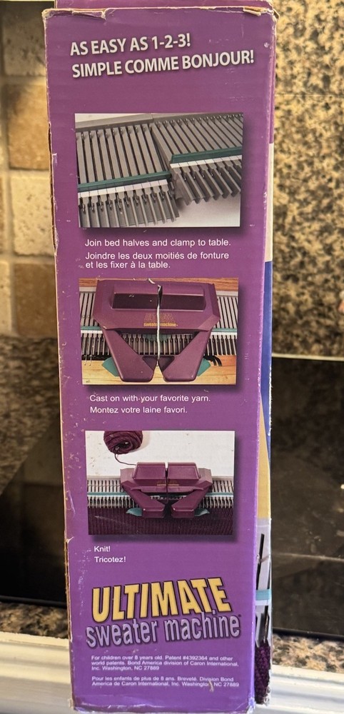 Bond Ultimate Sweater Knitting Machine NO DVD