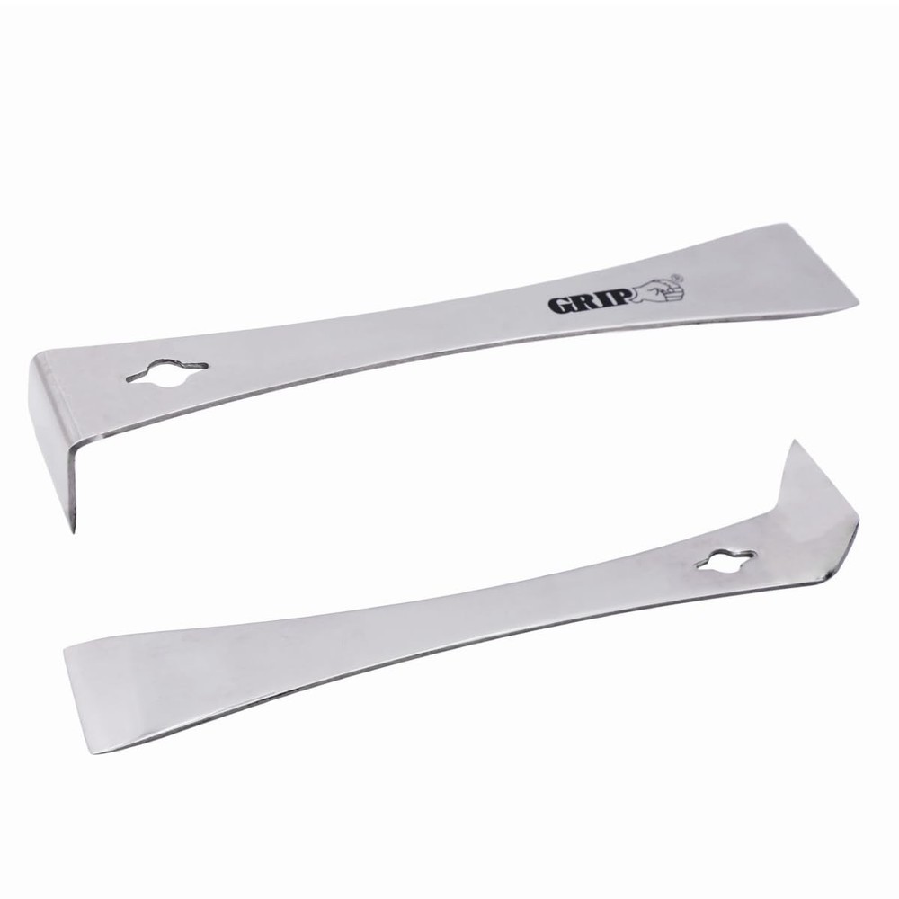Grip 6" Stainless Steel Pry Bar & Nail Puller - Pulling, Prying, Scraping -...