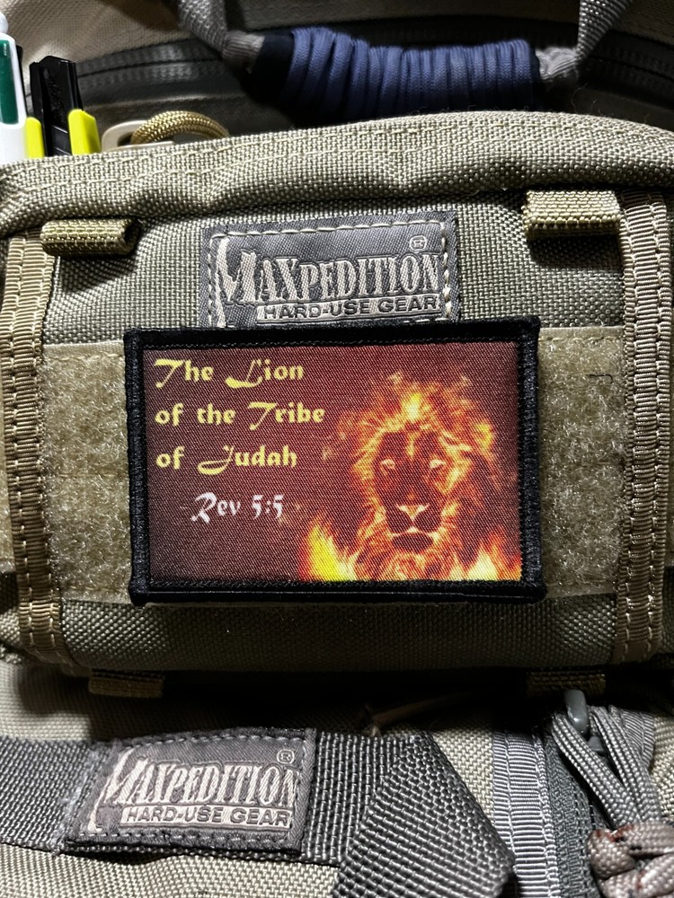 Lions Not Sheep Morale Patch Military Tactical