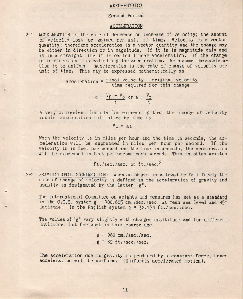 162 pg. 1944 AAF PREFLIGHT SCHOOL San Antonio AERO - PHYSICS Workbook on Data CD