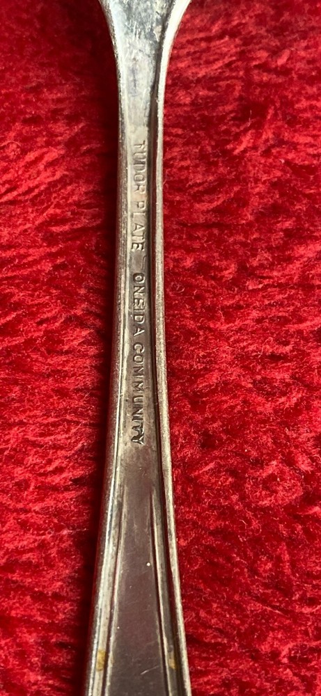 3 Vtg Silver Plate Teaspoons by Different Makers