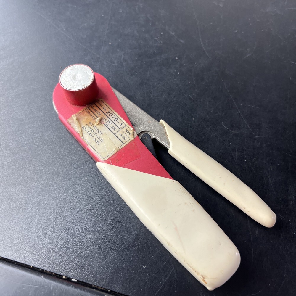 Microdot Ratchet Hand Crimp Tool 2079-1 28-30 Wire