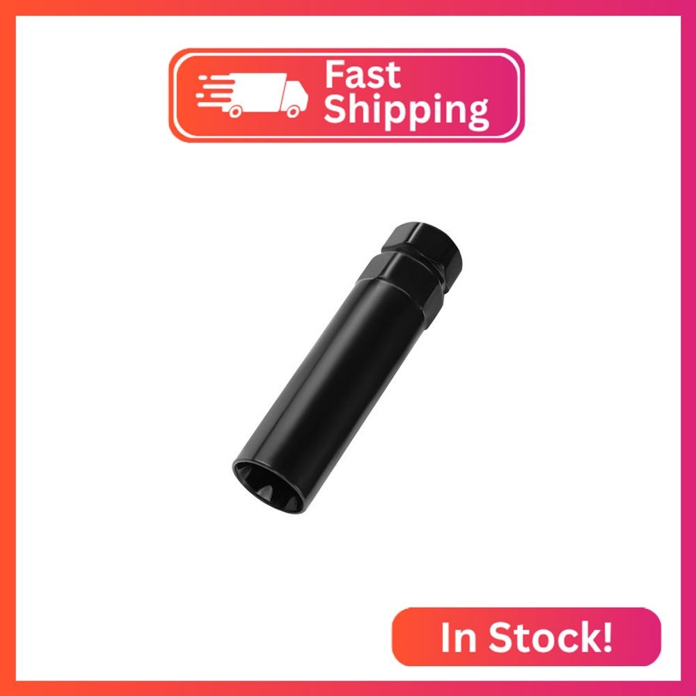 PACLVIO Small 6 Spline Lug Nut Socket, Wheel Lock Key Replacement for Six-Spline