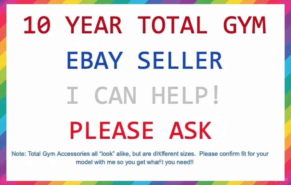 Total Gym 1800 Exercise Flip Chart + Tower Insert Holder