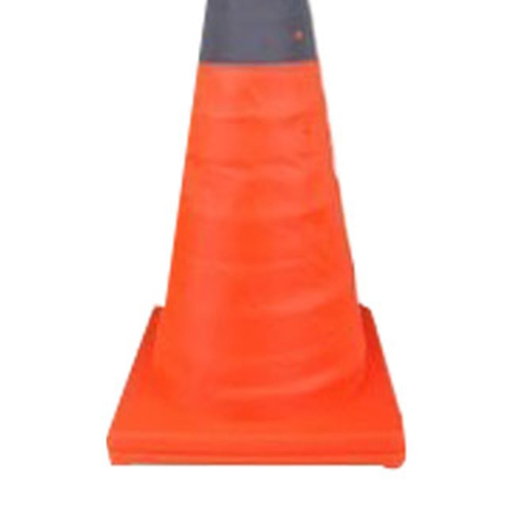 Collapsible Safety Traffic Cone with Reflective Collar Extendable Road
