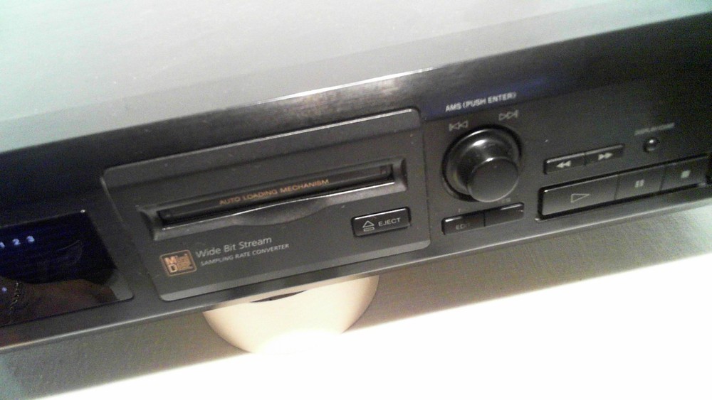 Sony MDS JE320 Mini Disc Deck Recorder Player TEST WORKING (SEE VIDEO)