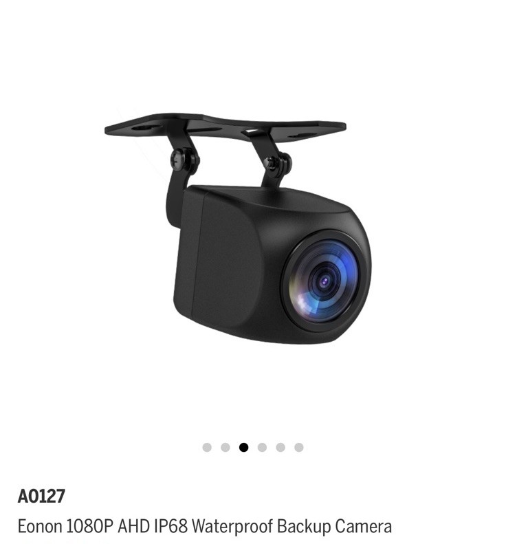 Eonon 1080P AHD IP68 Waterproof Backup Camera