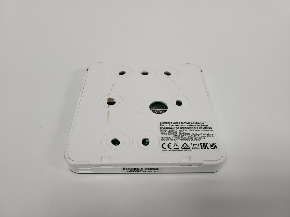 LG PREMTB100 Remote Controller HVAC, 12V