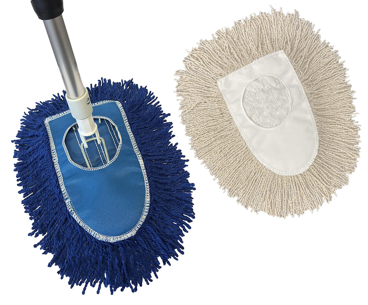 Triangle Dust Mop Kit: 4 piece Industrial Dust Mop Kit