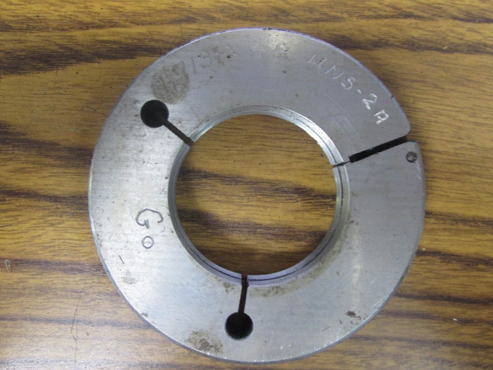 Go Thread Ring Gage 1.713"-48 UNS-2A