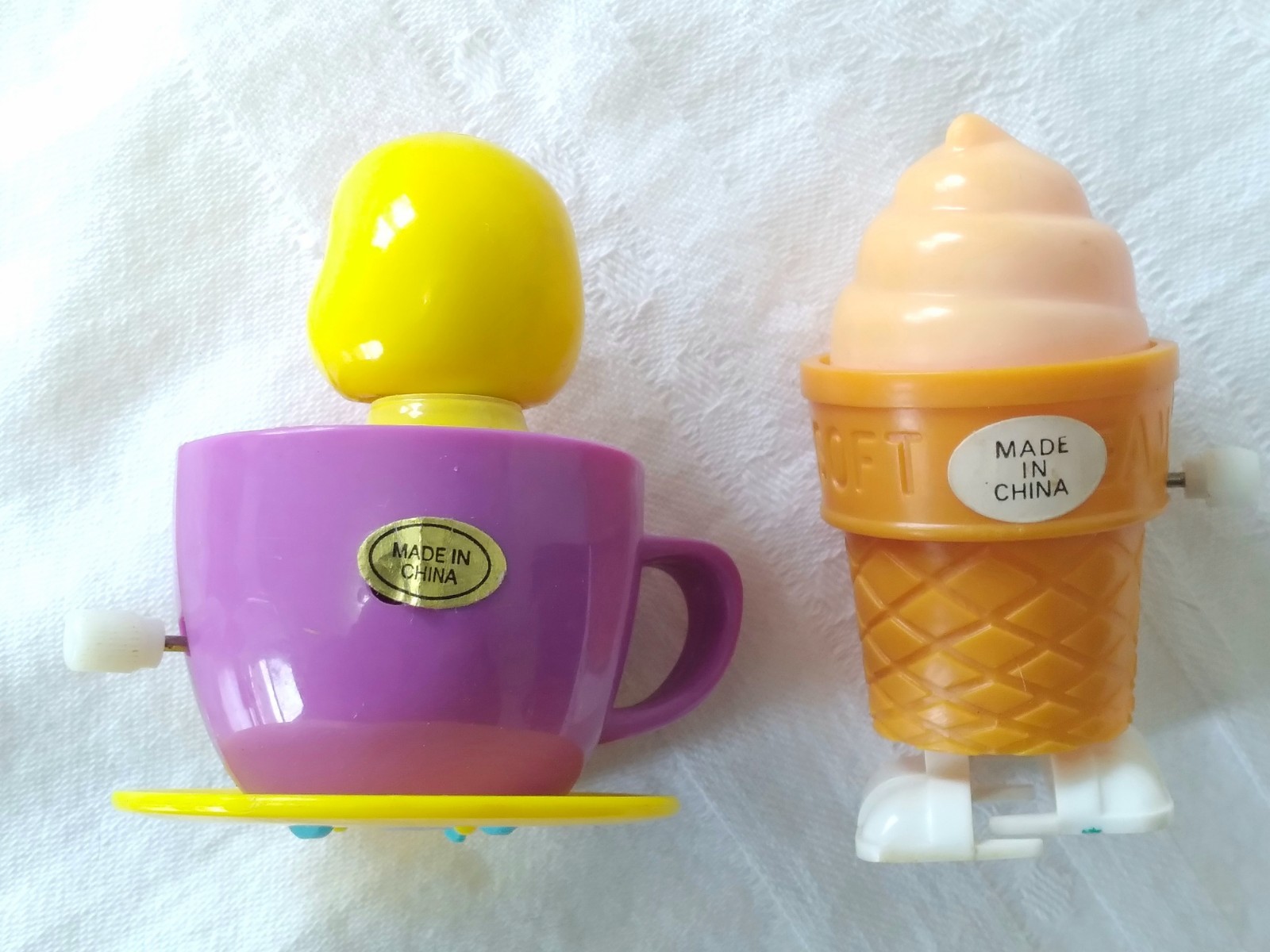 Lot 23 Vintage Wind-Up Toys Tested Work Disney Mickey Mouse Easter Bunny Chicks