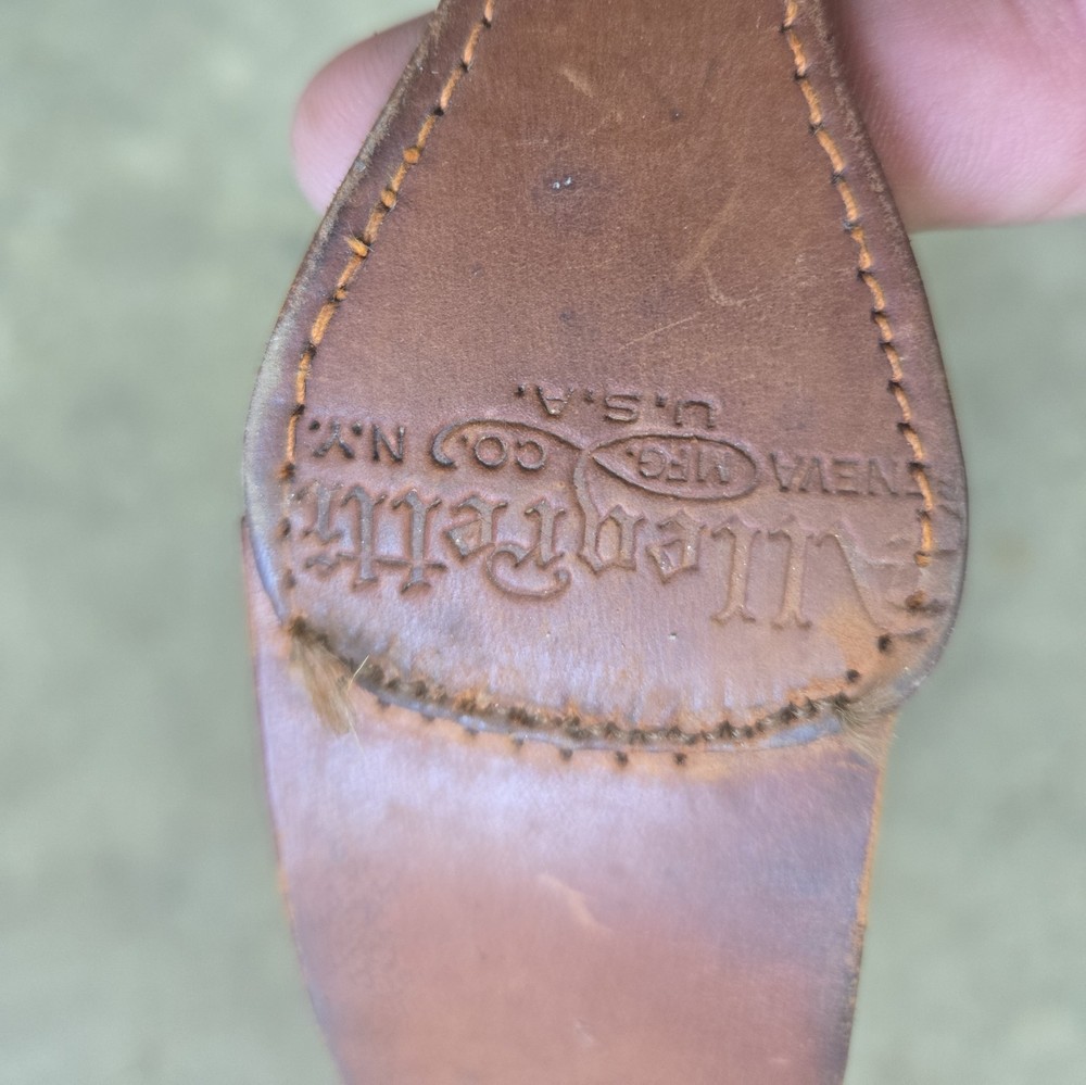 Antique Illinois Razor Strop Co No. 6509 Leather Razor Sharpening Strap