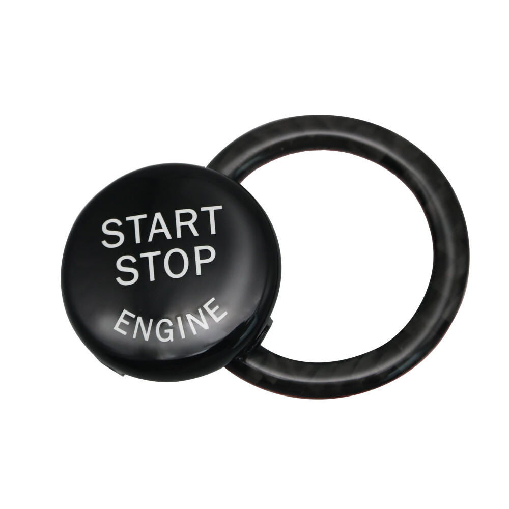 Engine Start Stop Button Replace Cover With Ring For BMW E90 E92 E93 2009-2012