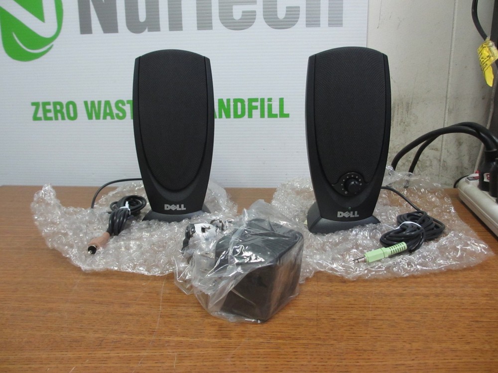 Dell Computer Multimedia Speakers 0F6306 (Pair) w/ AC Adapter